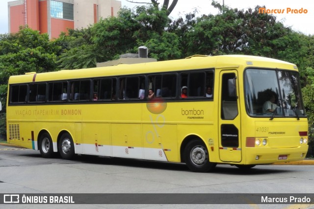 Viação Itapemirim 41031 na cidade de São Paulo, São Paulo, Brasil, por Marcus Prado. Número da foto: #8046247.