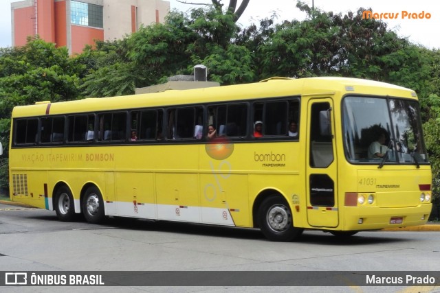 Viação Itapemirim 41031 na cidade de São Paulo, São Paulo, Brasil, por Marcus Prado. ID da foto: 8046247.