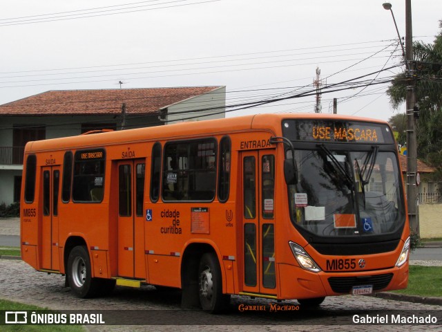 Auto Viação Mercês MI855 na cidade de Curitiba, Paraná, Brasil, por Gabriel Machado. ID da foto: 8045923.