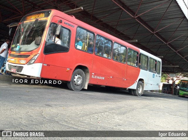 Expresso Unir 14260 na cidade de Pedro Leopoldo, Minas Gerais, Brasil, por Igor Eduardo. ID da foto: 8045604.