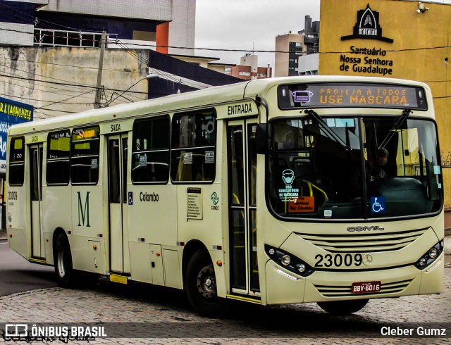 Viação Colombo 23009 na cidade de Curitiba, Paraná, Brasil, por Cleber Gumz. Número da foto: #8046855.