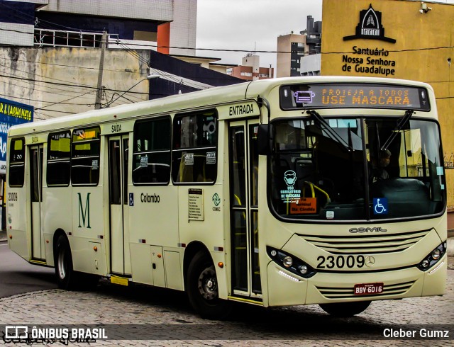 Viação Colombo 23009 na cidade de Curitiba, Paraná, Brasil, por Cleber Gumz. ID da foto: 8046855.