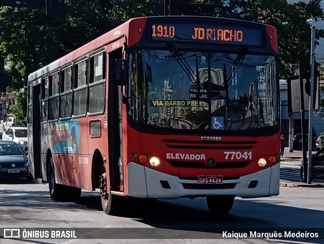 Eldorado Transportes 77041 na cidade de Belo Horizonte, Minas Gerais, Brasil, por Kaique Marquês Medeiros . Número da foto: #8044999.