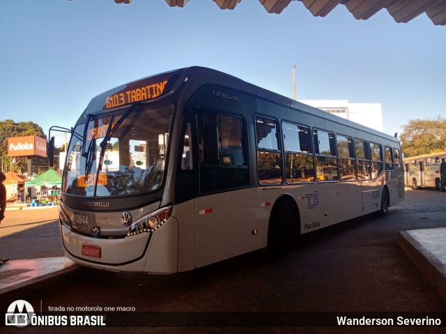 TCB - Sociedade de Transportes Coletivos de Brasília 010944 na cidade de Planaltina, Distrito Federal, Brasil, por Wanderson Severino. ID da foto: 8045127.