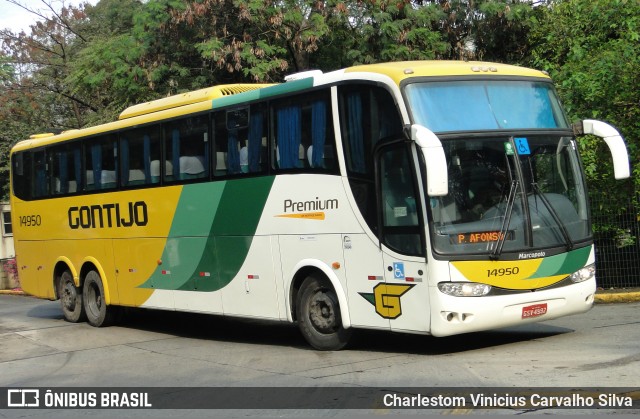Empresa Gontijo de Transportes 14950 na cidade de São Paulo, São Paulo, Brasil, por Charlestom Vinicius Carvalho Silva. Número da foto: #8045900.
