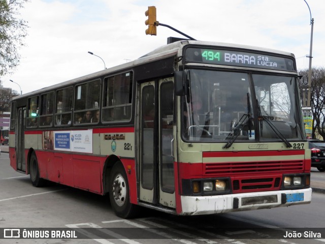 COETC - Cooperativa de Obreros y Empleados del Transporte Coletivo 227 na cidade de Montevideo, Montevideo, Uruguai, por João Silva. ID da foto: 8046015.