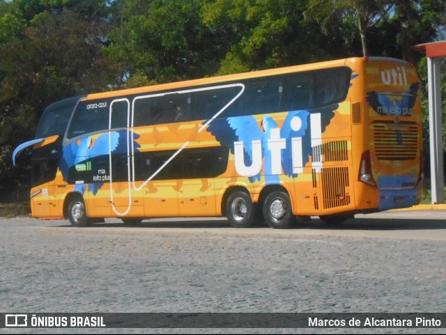 UTIL - União Transporte Interestadual de Luxo 11912 na cidade de Perdões, Minas Gerais, Brasil, por Marcos de Alcantara Pinto. Número da foto: #8045795.