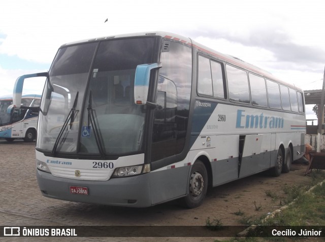 Emtram 2960 na cidade de Vitória da Conquista, Bahia, Brasil, por Cecílio Júnior. Número da foto: #8045700.