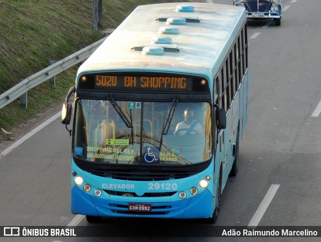 Transbus Transportes > Gávea Transportes 29120 na cidade de Belo Horizonte, Minas Gerais, Brasil, por Adão Raimundo Marcelino. ID da foto: 8047727.