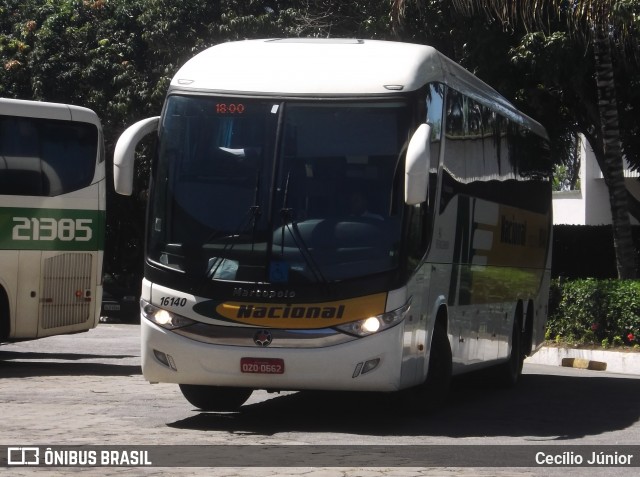 Viação Nacional 16140 na cidade de Vitória da Conquista, Bahia, Brasil, por Cecílio Júnior. ID da foto: 8045745.