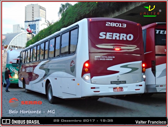 Viação Serro 28013 na cidade de Belo Horizonte, Minas Gerais, Brasil, por Valter Francisco. Número da foto: #8047967.