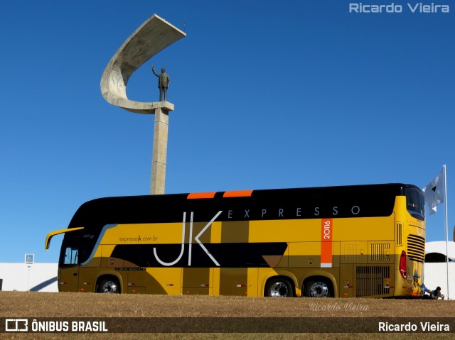 Expresso JK 20116 na cidade de Brasília, Distrito Federal, Brasil, por Ricardo Vieira. Número da foto: #8048975.