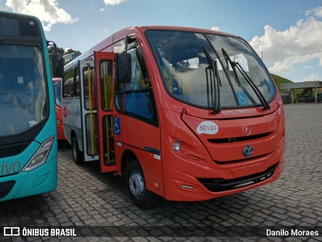 Santa Zita Transportes Coletivos 50107 na cidade de Viana, Espírito Santo, Brasil, por Danilo Moraes. Número da foto: #8050735.