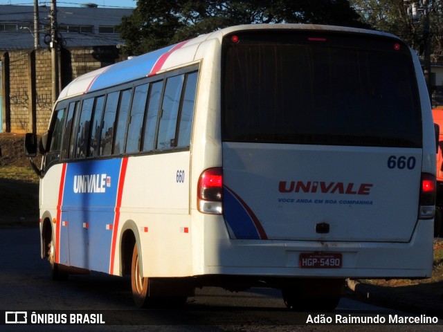 Univale Transportes 660 na cidade de Belo Horizonte, Minas Gerais, Brasil, por Adão Raimundo Marcelino. ID da foto: 8051330.