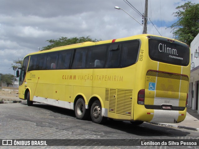 Viação Itapemirim 8841 na cidade de Caruaru, Pernambuco, Brasil, por Lenilson da Silva Pessoa. ID da foto: 8050985.