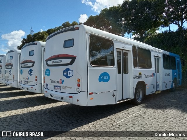 Santa Zita Transportes Coletivos 21253 na cidade de Viana, Espírito Santo, Brasil, por Danilo Moraes. ID da foto: 8050608.