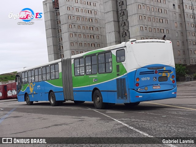 Viação Praia Sol 12079 na cidade de Vila Velha, Espírito Santo, Brasil, por Gabriel Lavnis. Número da foto: #8048442.