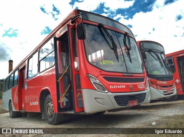 Expresso Unir 14259 na cidade de Pedro Leopoldo, Minas Gerais, Brasil, por Igor Eduardo. Número da foto: #8048455.