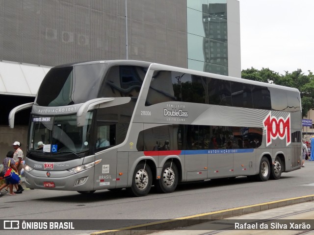 Auto Viação 1001 218306 na cidade de Rio de Janeiro, Rio de Janeiro, Brasil, por Rafael da Silva Xarão. ID da foto: 8051242.