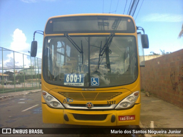 AVP - Auto Viação Paraíso 5297 na cidade de Aracaju, Sergipe, Brasil, por Mario dos Santos Nogueira Junior. Número da foto: #8048590.