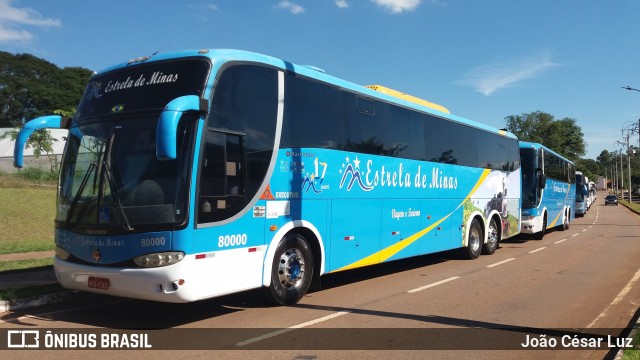 Estrela de Minas Viagens e Turismo 80000 na cidade de Lavras, Minas Gerais, Brasil, por João César Luz. ID da foto: 8048569.