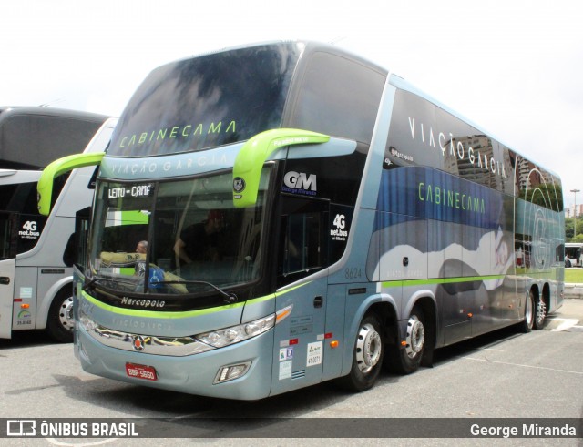 Viação Garcia 8624 na cidade de São Paulo, São Paulo, Brasil, por George Miranda. Número da foto: #8049651.