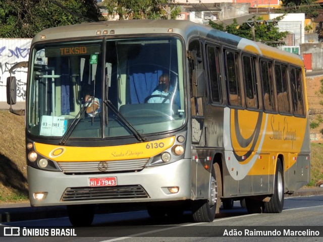 Viação Santa Edwiges 6130 na cidade de Belo Horizonte, Minas Gerais, Brasil, por Adão Raimundo Marcelino. Número da foto: #8051159.