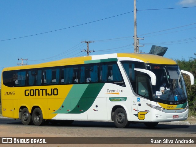 Empresa Gontijo de Transportes 21295 na cidade de Teresina, Piauí, Brasil, por Ruan Silva Andrade. Número da foto: #8050445.