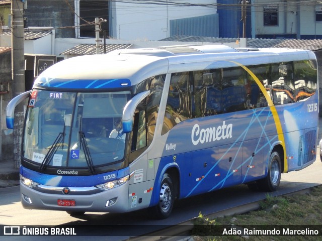 Viação Cometa 12315 na cidade de Belo Horizonte, Minas Gerais, Brasil, por Adão Raimundo Marcelino. ID da foto: 8051208.