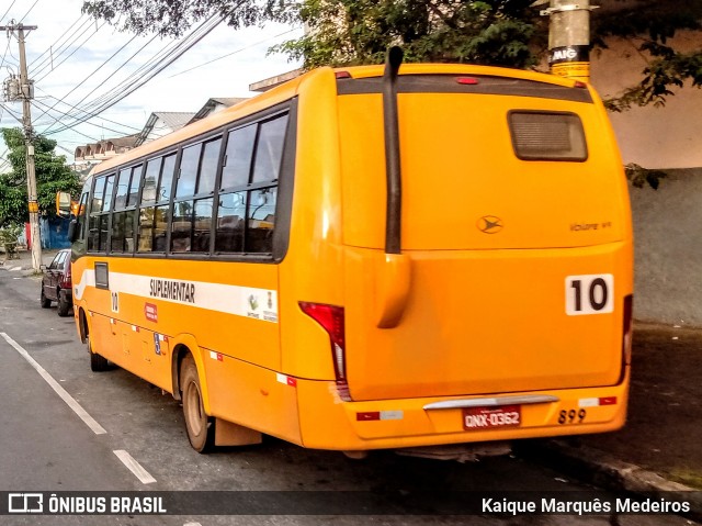 Transporte Suplementar de Belo Horizonte 899 na cidade de Belo Horizonte, Minas Gerais, Brasil, por Kaique Marquês Medeiros . Número da foto: #8049313.