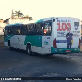 Transporte Urbano São Miguel 2124 na cidade de Uberlândia, Minas Gerais, Brasil, por Marcel Fagundes. Número da foto: #:id.