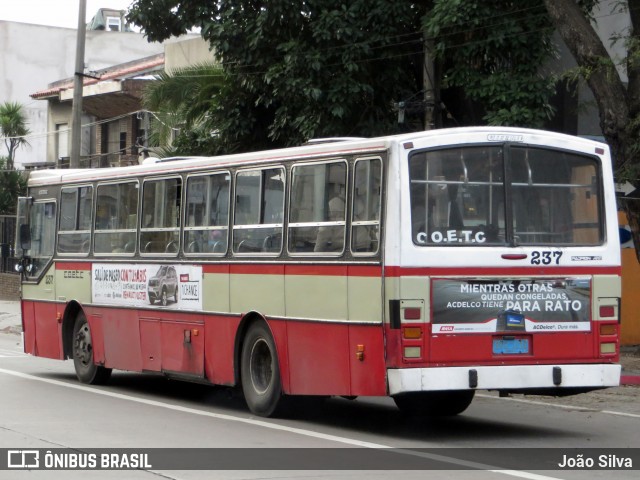 COETC - Cooperativa de Obreros y Empleados del Transporte Coletivo 237 na cidade de Montevideo, Montevideo, Uruguai, por João Silva. ID da foto: 8051699.