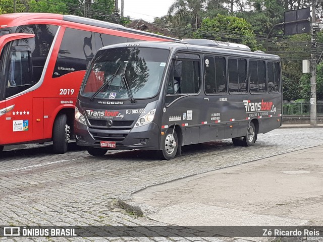 Transtour RJ 902.002 na cidade de Petrópolis, Rio de Janeiro, Brasil, por Zé Ricardo Reis. ID da foto: 8052063.