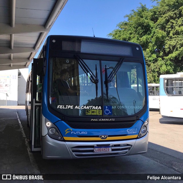 Transportes Futuro C30218 na cidade de Rio de Janeiro, Rio de Janeiro, Brasil, por Felipe Alcantara. ID da foto: 8053345.