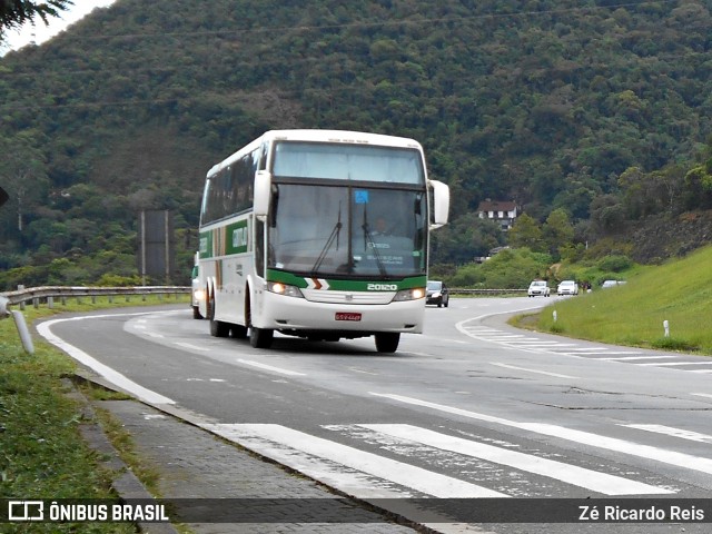 Empresa Gontijo de Transportes 20120 na cidade de Petrópolis, Rio de Janeiro, Brasil, por Zé Ricardo Reis. ID da foto: 8052622.