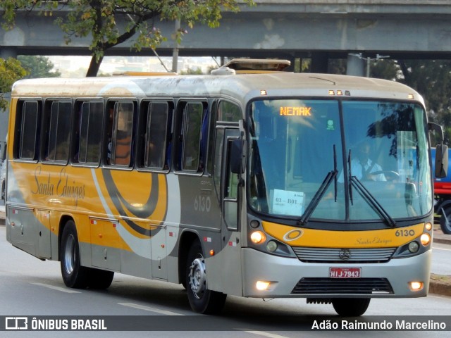 Viação Santa Edwiges 6130 na cidade de Belo Horizonte, Minas Gerais, Brasil, por Adão Raimundo Marcelino. ID da foto: 8054039.