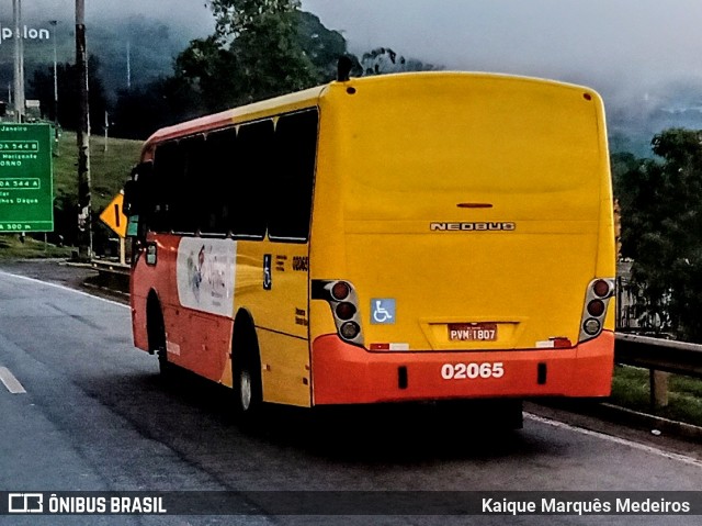 Vianel > Auto Viação Pioneira 02065 na cidade de Belo Horizonte, Minas Gerais, Brasil, por Kaique Marquês Medeiros . Número da foto: #8053904.