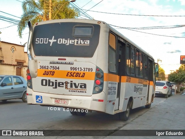 Ônibus Particulares 1121 na cidade de Pedro Leopoldo, Minas Gerais, Brasil, por Igor Eduardo. Número da foto: #8052440.