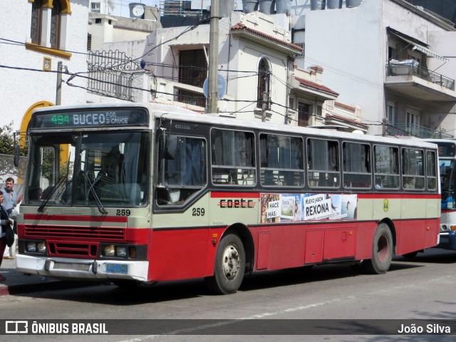 COETC - Cooperativa de Obreros y Empleados del Transporte Coletivo 259 na cidade de Montevideo, Montevideo, Uruguai, por João Silva. ID da foto: 8051649.