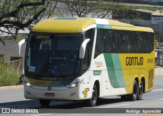 Empresa Gontijo de Transportes 19400 na cidade de Conselheiro Lafaiete, Minas Gerais, Brasil, por Rodrigo  Aparecido. Número da foto: #8053487.