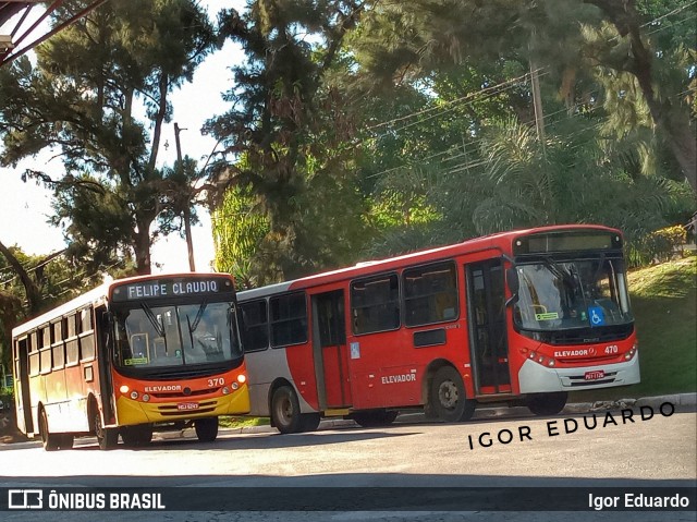 Expresso Unir 370 na cidade de Pedro Leopoldo, Minas Gerais, Brasil, por Igor Eduardo. Número da foto: #8052897.