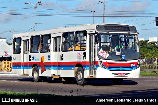 AVP - Auto Viação Paraíso 5241 na cidade de Aracaju, Sergipe, Brasil, por Anderson Leonardo Jesus Santos. ID da foto: 8054968.