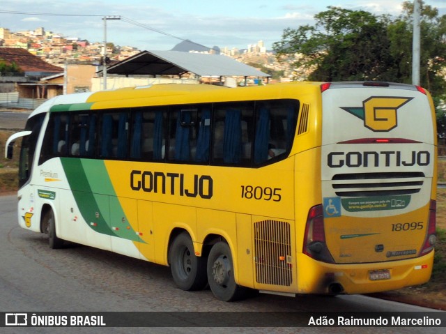 Empresa Gontijo de Transportes 18095 na cidade de Belo Horizonte, Minas Gerais, Brasil, por Adão Raimundo Marcelino. Número da foto: #8056777.