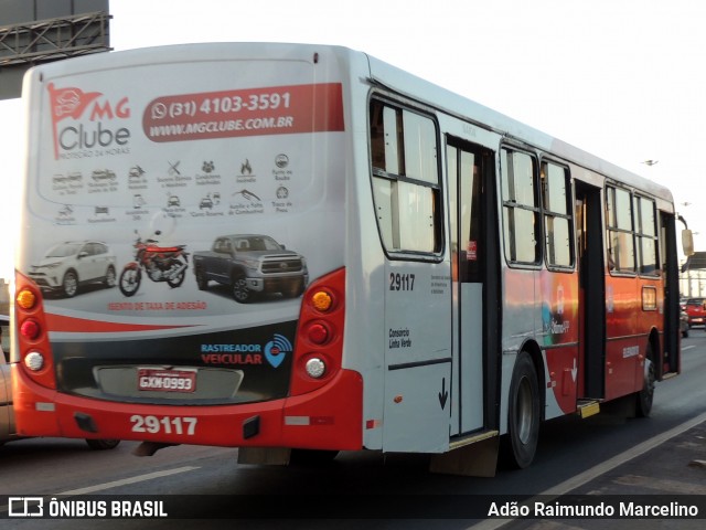 Transbus Transportes > Gávea Transportes 29117 na cidade de Belo Horizonte, Minas Gerais, Brasil, por Adão Raimundo Marcelino. Número da foto: #8057001.