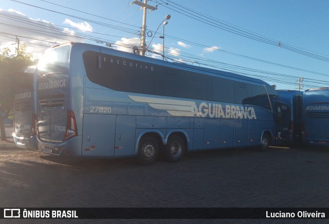 Viação Águia Branca 27820 na cidade de Petrolina, Pernambuco, Brasil, por Luciano Oliveira. Número da foto: #8055217.
