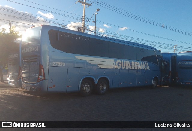 Viação Águia Branca 27820 na cidade de Petrolina, Pernambuco, Brasil, por Luciano Oliveira. ID da foto: 8055217.