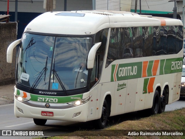 Empresa Gontijo de Transportes 21720 na cidade de Belo Horizonte, Minas Gerais, Brasil, por Adão Raimundo Marcelino. ID da foto: 8056794.