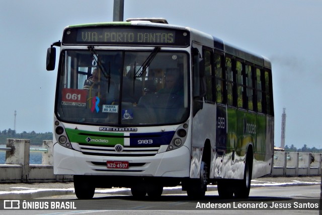 Viação Modelo 9183 na cidade de Aracaju, Sergipe, Brasil, por Anderson Leonardo Jesus Santos. Número da foto: #8054940.