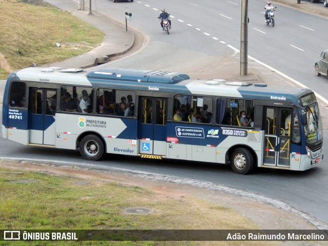 Viação Jardins 40741 na cidade de Belo Horizonte, Minas Gerais, Brasil, por Adão Raimundo Marcelino. Número da foto: #8056730.