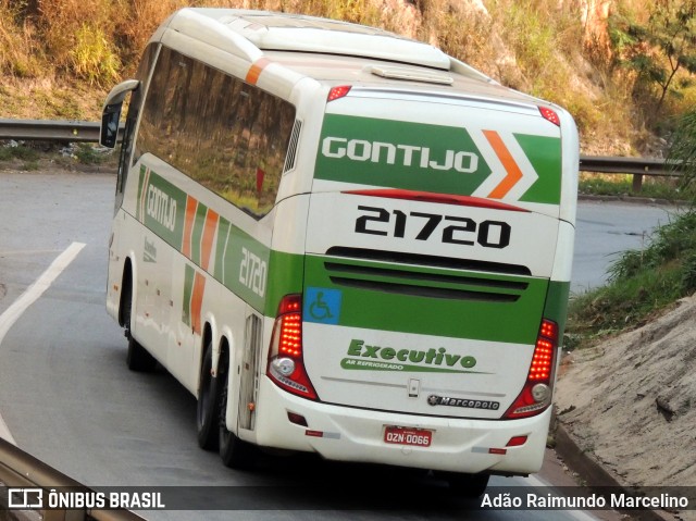 Empresa Gontijo de Transportes 21720 na cidade de Belo Horizonte, Minas Gerais, Brasil, por Adão Raimundo Marcelino. ID da foto: 8056805.